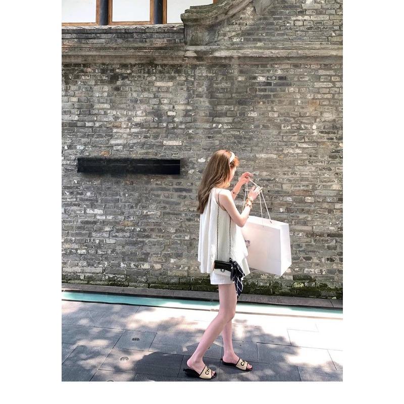 Summer Casual Sleeveless Off Shoulder Tie Front Crop Top and Shorts Two Piece Set Cover Tummy