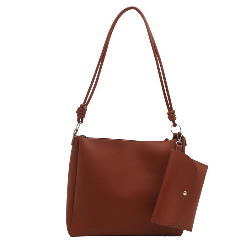 Large Capacity Pu Tote Bag With Magnetic Closure For Daily Use And Street Style Fashion