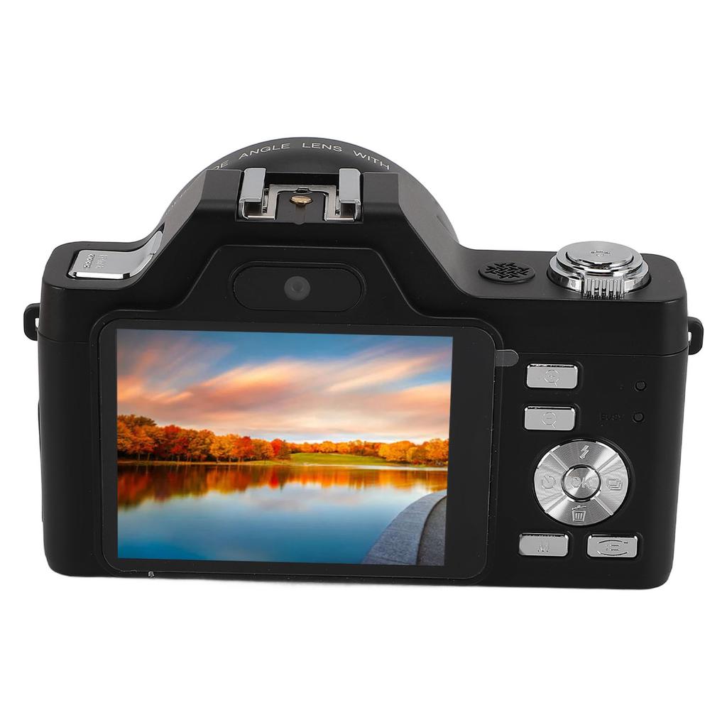 Digital Camera 2.88in LCD Display HD 4K Video 58MP Image Auto   20x Zoom Portable Vlog Camera for Live Strming