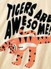 Kids Long Sleeve T-Shirt Boys Fall Winter Cartoon Animal Print Crew Neck Top Soft Cotton Pullover 3-8 Years