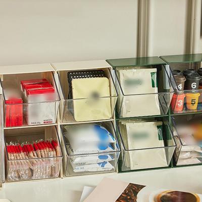 Elegante Organizer a Doppio Strato per Esposizione di Bustine da Tè e Capsule di Caffè