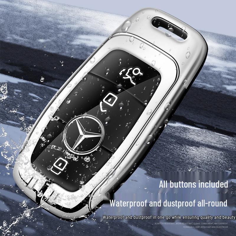 Mercedes Key Case for E300L, New C-Class, 260L, GLC, A200L, GLA, GLB Models