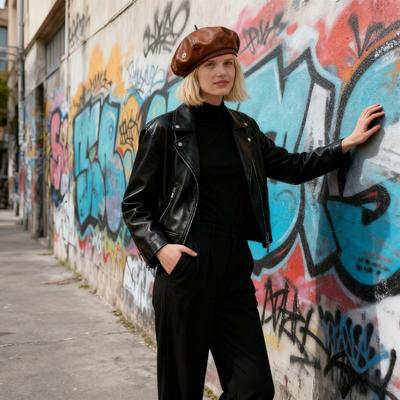 1pc Unisex Classic Beret Hat,Retro Artistic Painter Cap, Casual Outdoor Street Style Octagonal Caps,Suitable for Holiday Tralve
