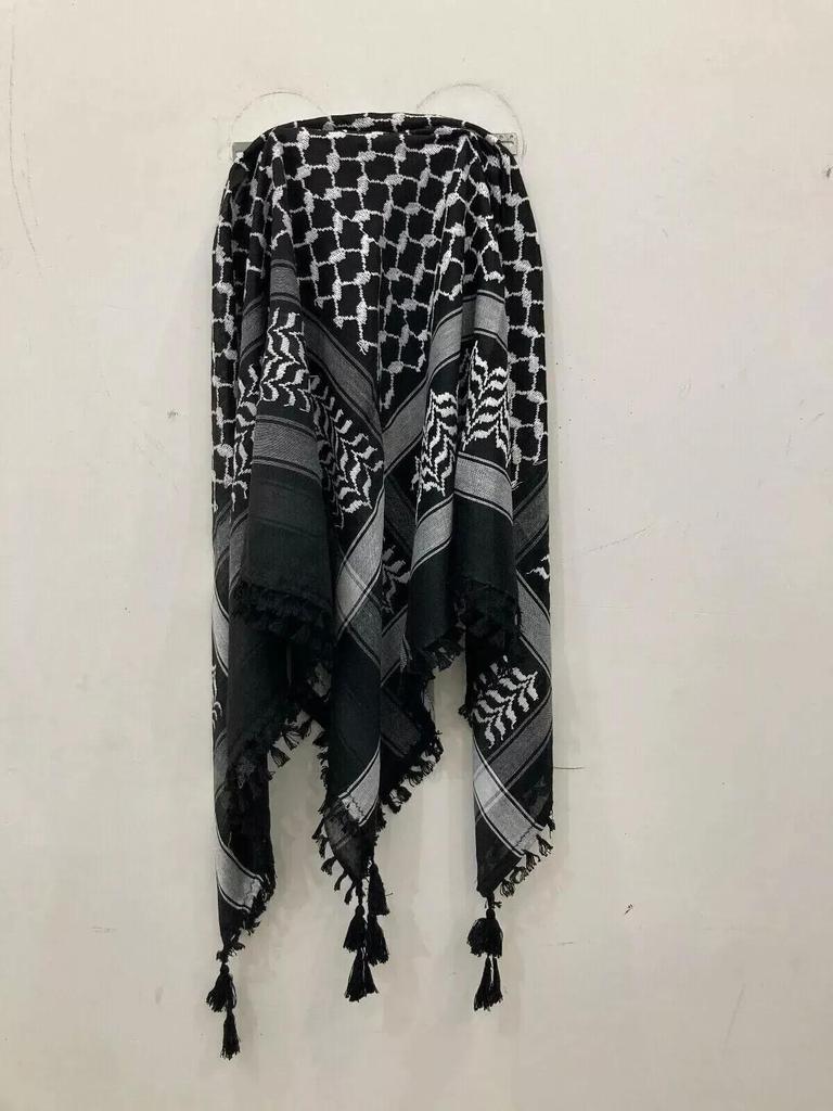 Keffiyeh Shemagh All Original Made In Palestine Arab Scarf Kufiya Arafat Cotton