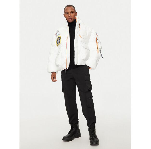 Зимняя куртка Alpha Industries 148136, белая, свободного кроя