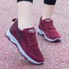 Fashion New Spring Autumn Mesh Shoes Fashion Breathable Women Flats Lace Up Soft Bottom Comfortable Footwear Non Slip Running Sneakers