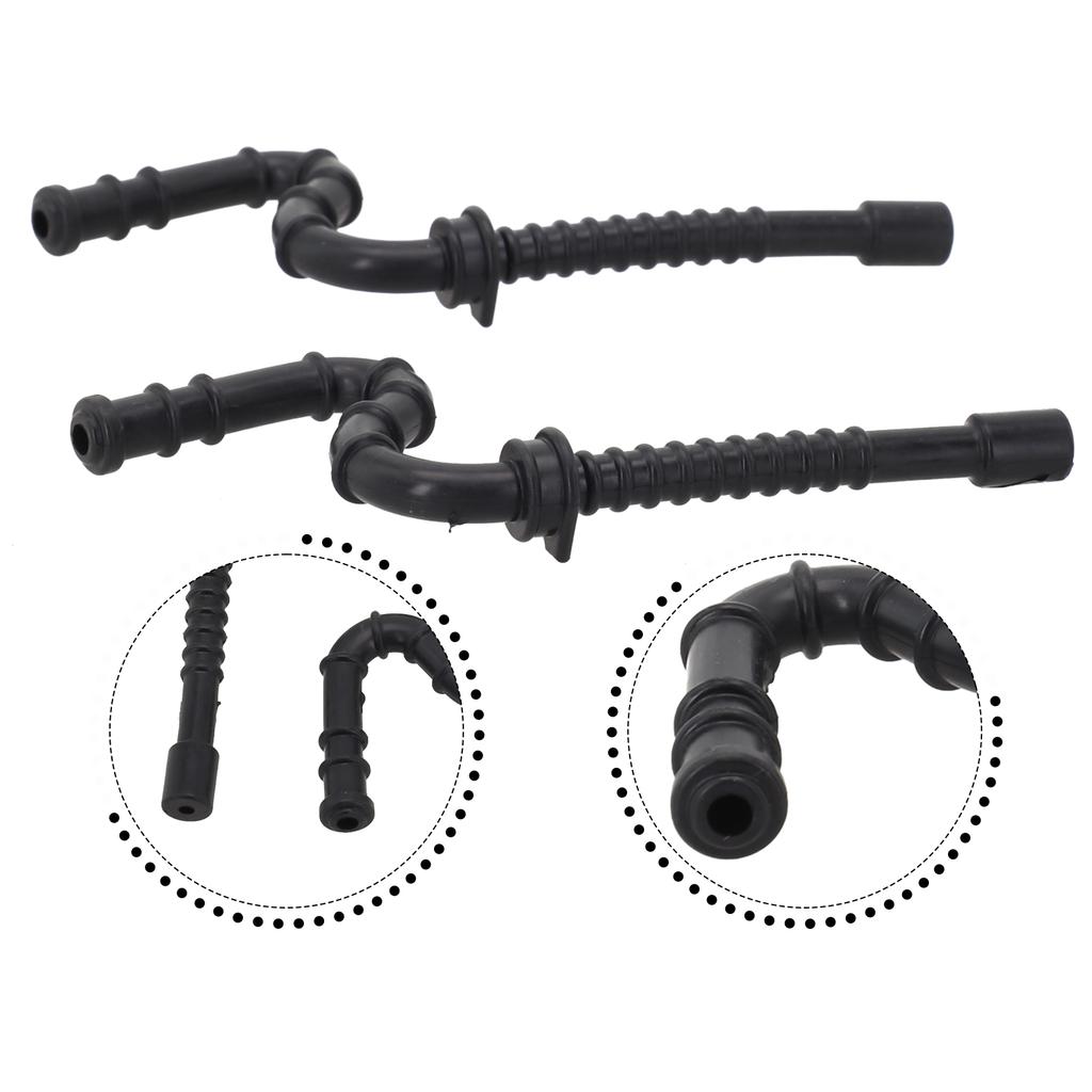 Replacement Fuel Hose Pipe 2Pcs for Chainsaw Models M 00T M 70 M 80 Petrol Fuel Line Parts Designed for Reliable Operation