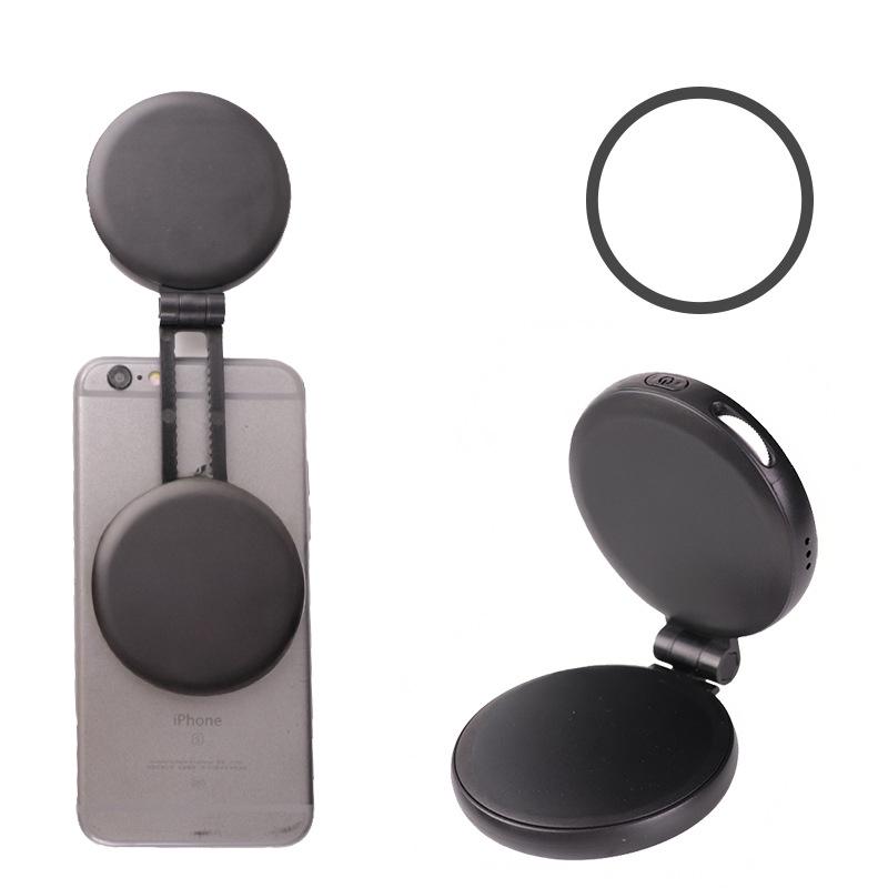 Portable Magnetic Makeup Mirror Light: Foldable Selfie Beauty Lamp