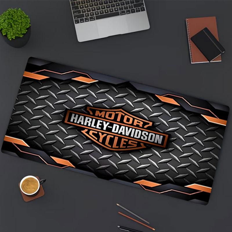 Harley Davidson Print Mouse Pad, for Keyboard Pad Laptop PC Mat for Office Home Use, Desk Decor, Perfect Birthday Gift for Gamers