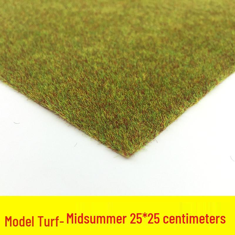 Handmade Architectural Model Turf for Outdoor Lawn and Grassland Models