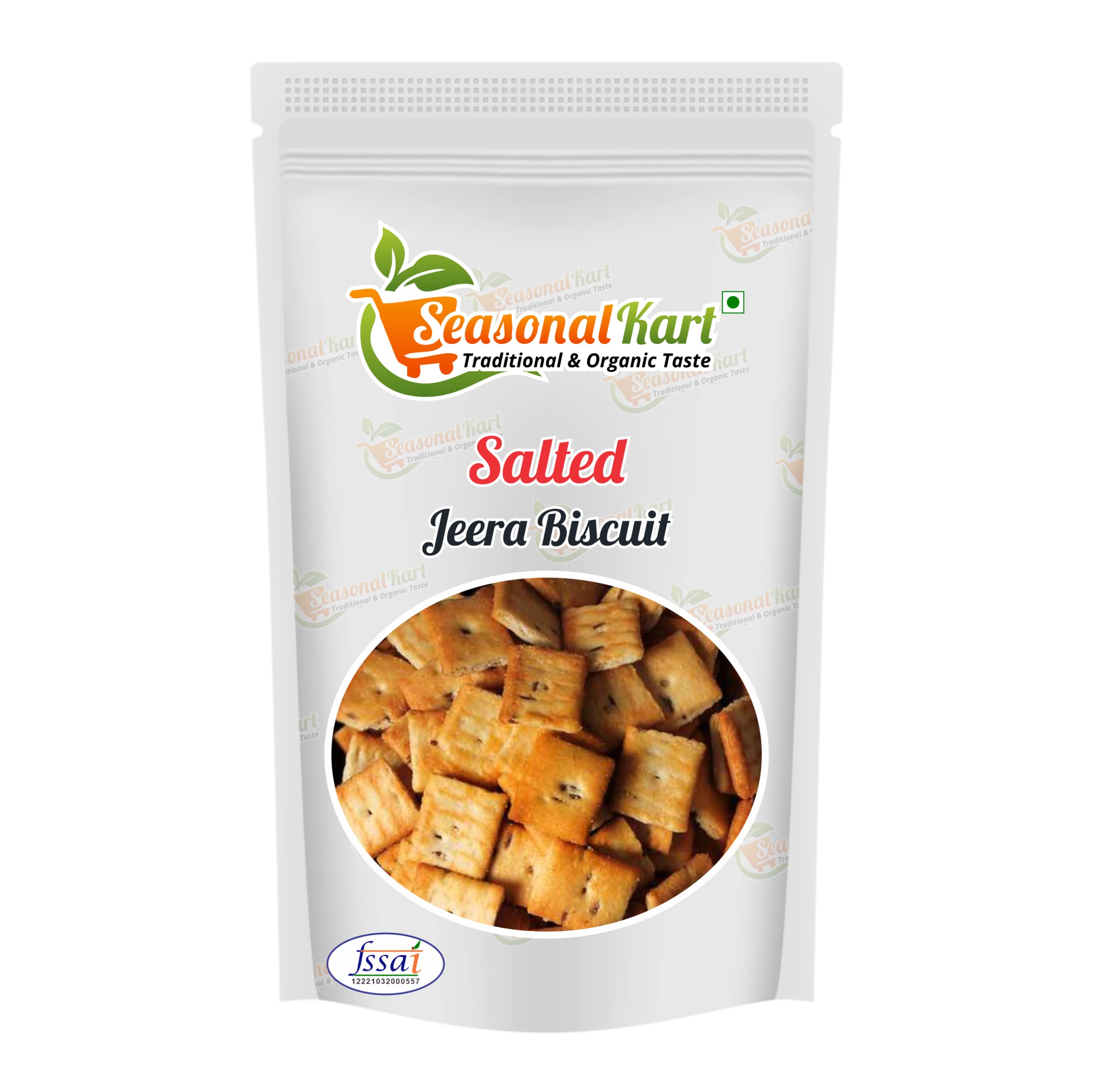 

SeasonalKart Salted Jeera Biscuit Chatpata 200 gms | Mini Cracker bites || Chai (Tea) Time Assorted Snacks