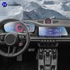 Car GPS LCD Screen Navigation TPU Film Matte Anti Glare Screen Protector Film Scratch Resistant Refit For Porsche 911 2017-2025