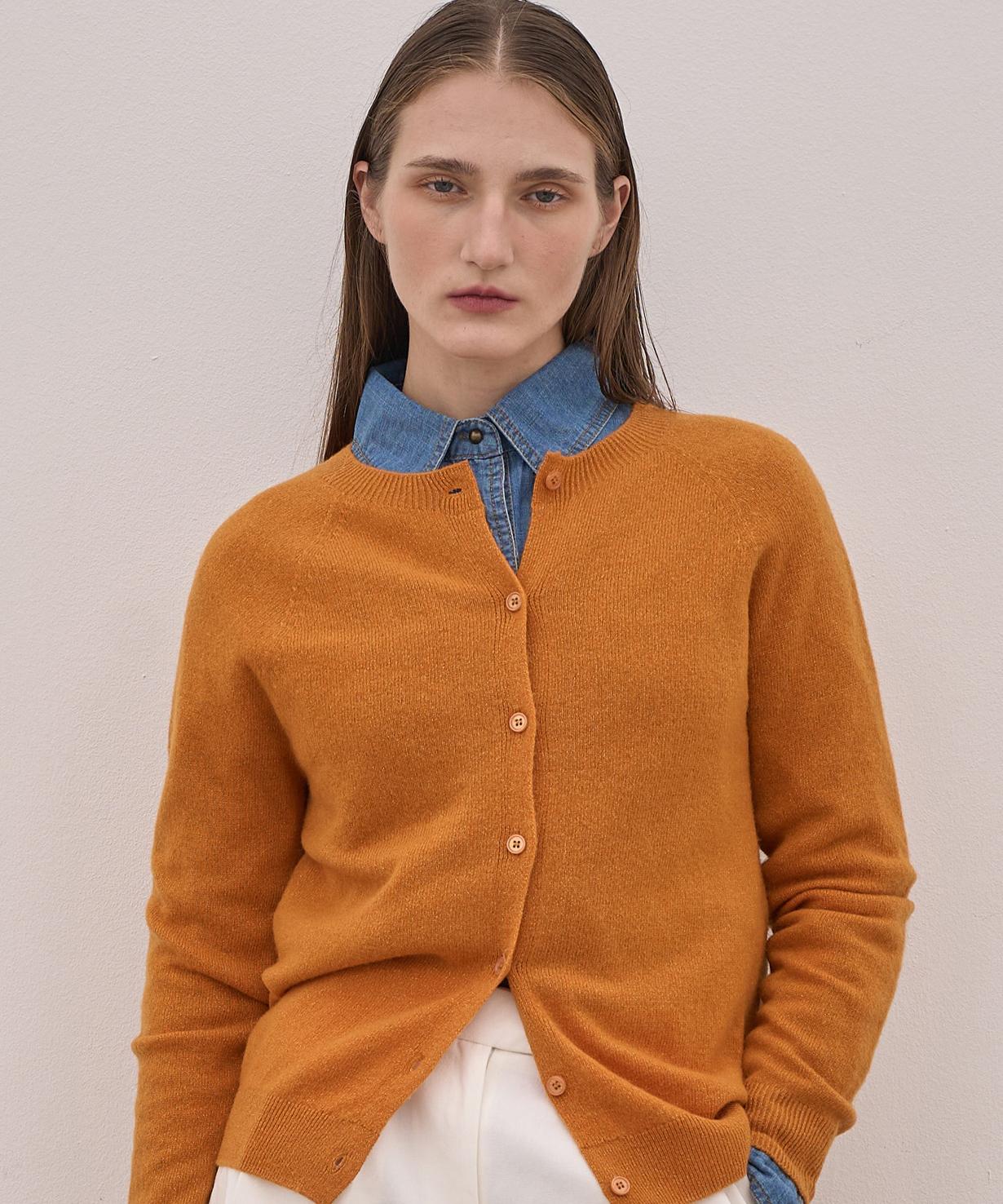 Eliotti Wool Knit Cardigan_4Color Navy/Free