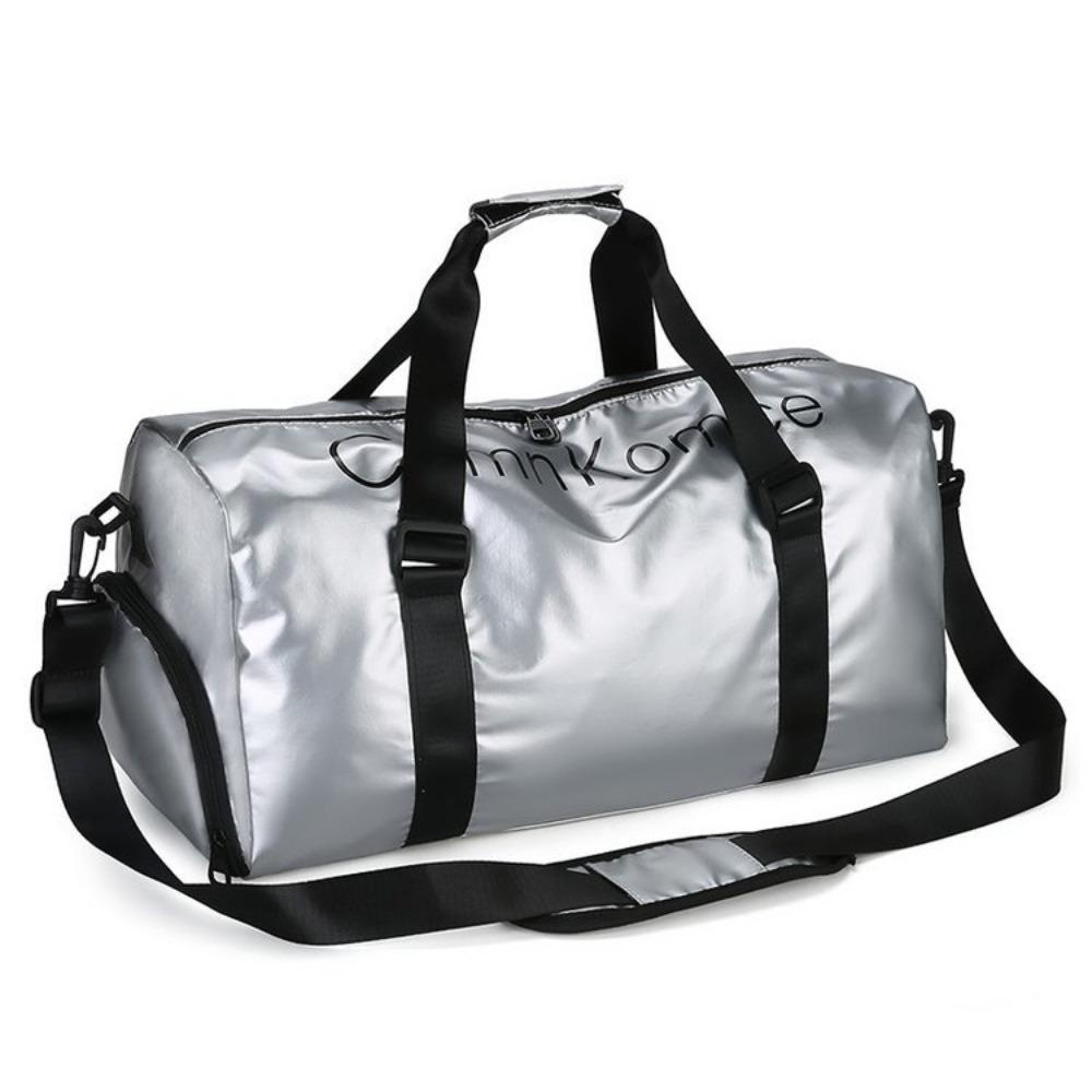 Dry and Wet Separation Fitness Handbag with Shoe Box Sports Shoulder Bag Gym Bag Vacation