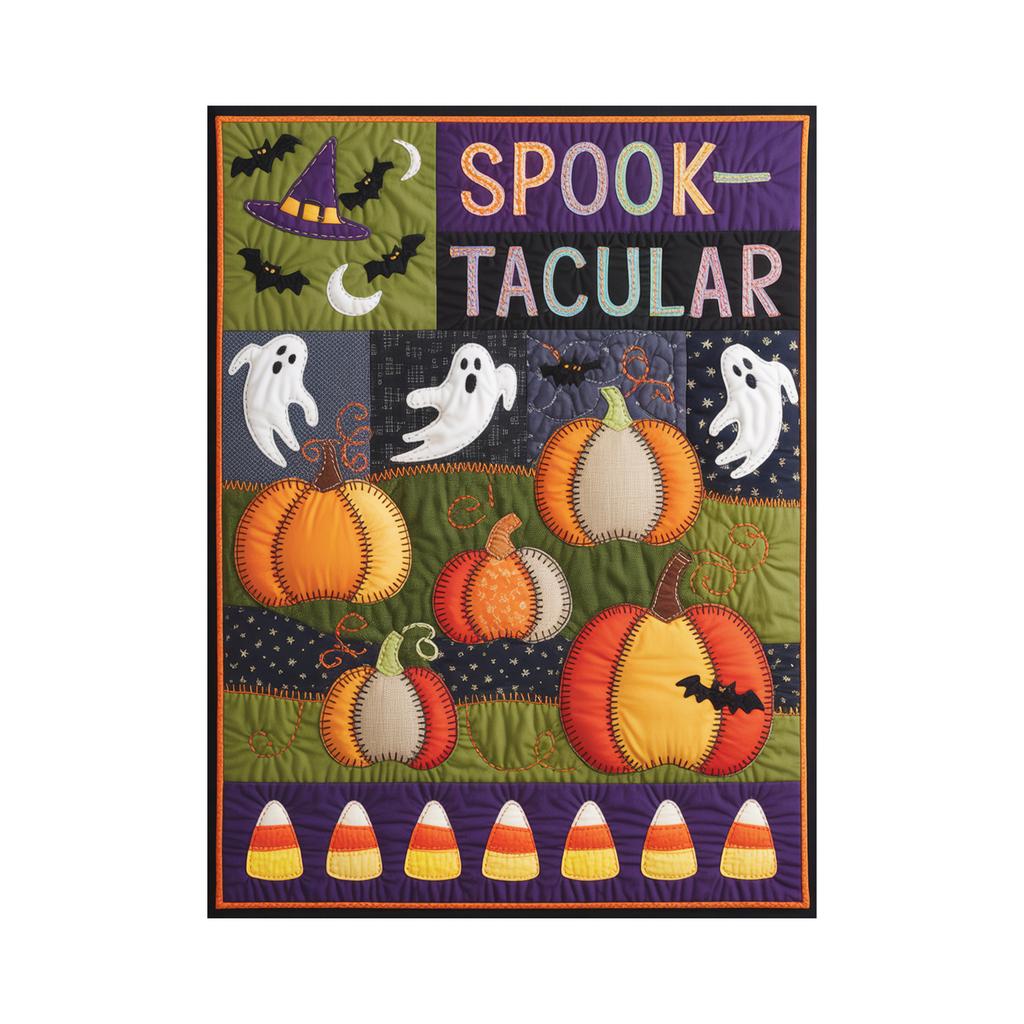 Halloween Print Pumpkin Castle Blanket Flannel Blanket Throw Blanket