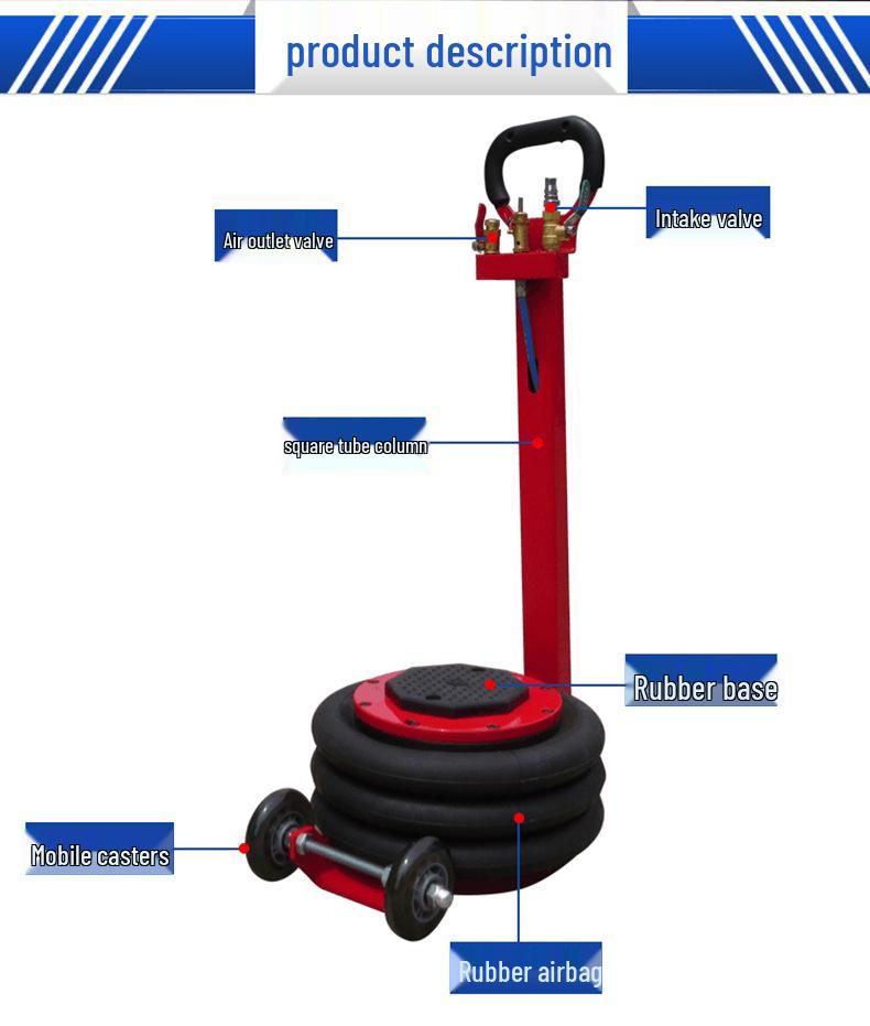 Ruční dvoumadlový 3T/5T vzduchový zvedák