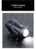 FOXTROT1X Metal Undermount LED Strobe Flashlight - 500 Lumens, 20mm Rail, Outdoor Lighting