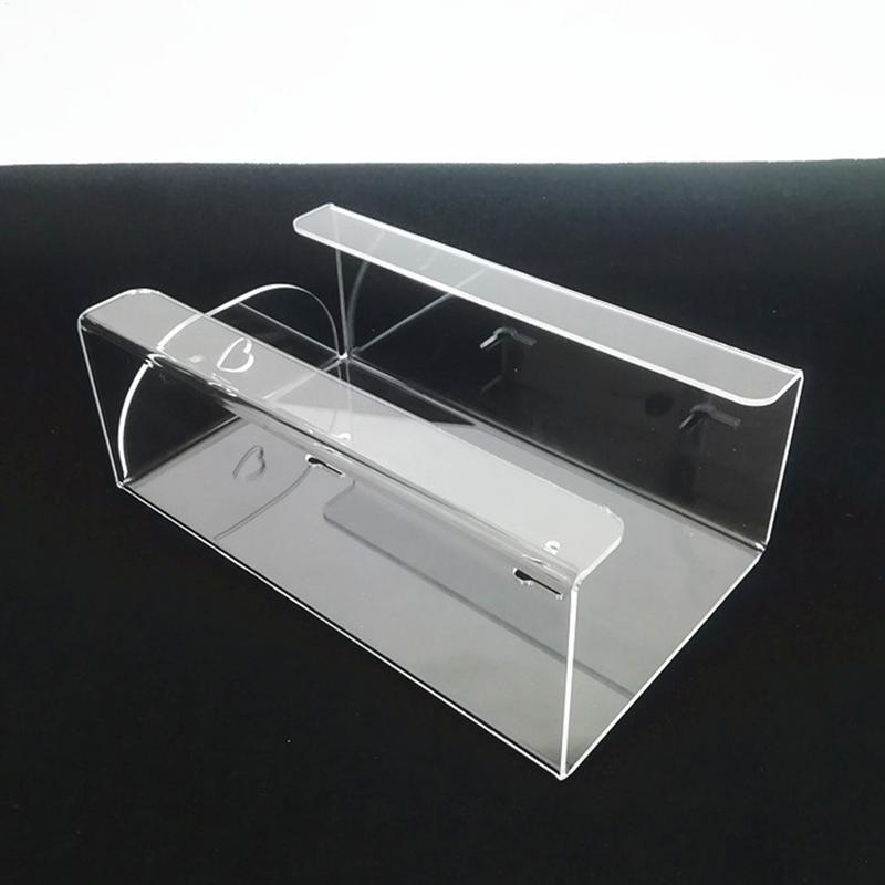 Taschentuchbox Wand Acryl Handschuhbox Halter Wandmontiert Gesundheitswesen Gastronomie Zahnarzt Einweg-Handschuh Aufbewahrungsregal