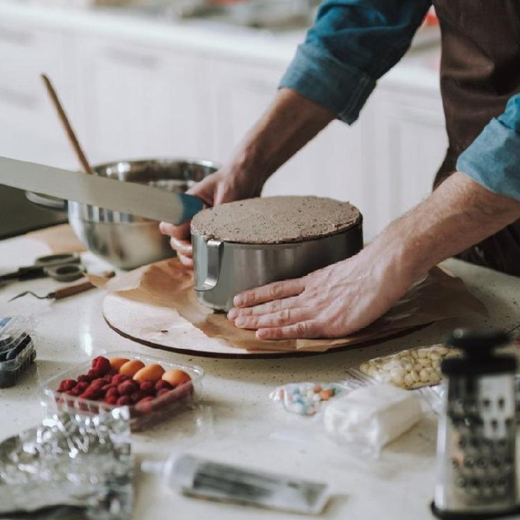 10 stuks Dessert Decoratie Knopringen Roestvrij Staal Taartringen Bevestigingsclip Dessertgereedschap voor Thuis Keuken Gebak