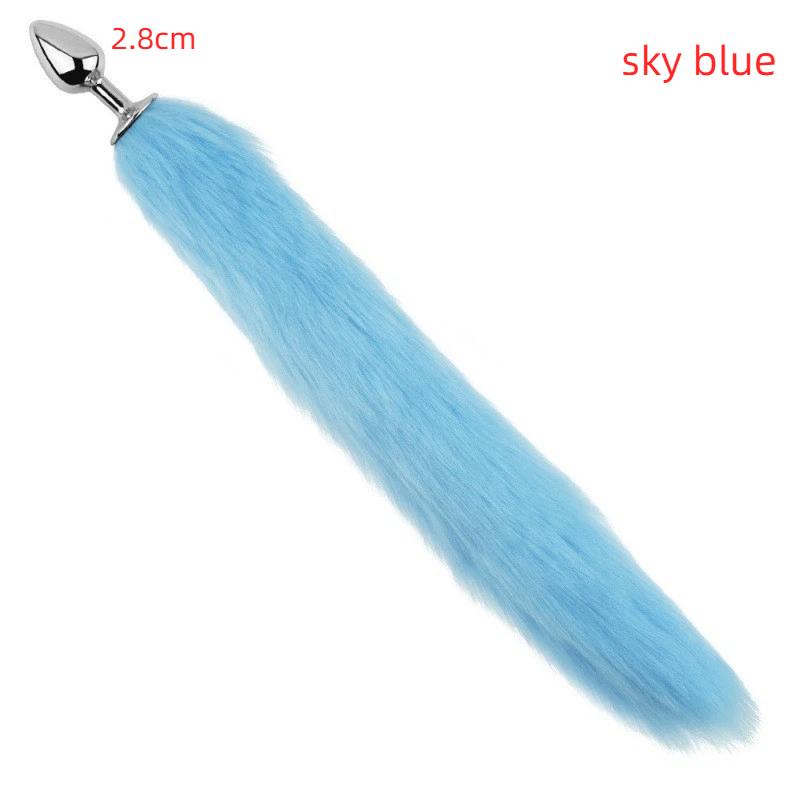 Fox Tails Anal Plug Metal Anal Sex Toys Butt Plug Sex Games Role Play Cosplay Toys Men And Women Sex Toys