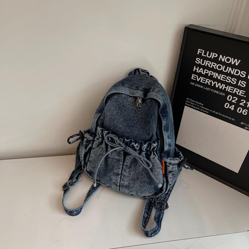 Women Denim Backpack