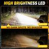 2Pcs 20000LM H4 H7 LED Headlight Bulbs 1:1 Mini Canbus H1 H11 H8 Led Lamp 9005 HB3 9006 HB4 Car Headlamp Fanless DRL Light Auto Fog Lamps 6500K White
