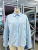 2026 Spring/Summer Women's Blue Long Sleeve Loose Cardigan Top