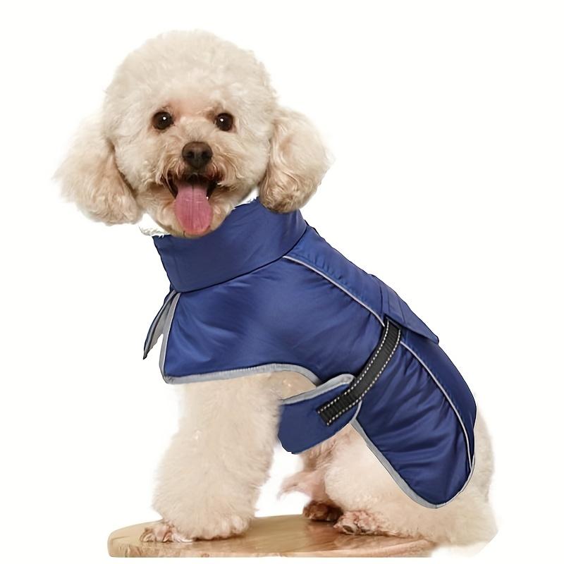 New Arrival Winter Dog Jacket with Turtleneck, Waterproof Windproof Dog Fleece Vest with Leash Hole, Dog Apparel for Small Medium Dogs