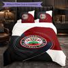 Southampton Football 3 Piece Bedding Set Soft Duvet Cover Set with Pillowcases Printed Bedroom Decor Set for Home
