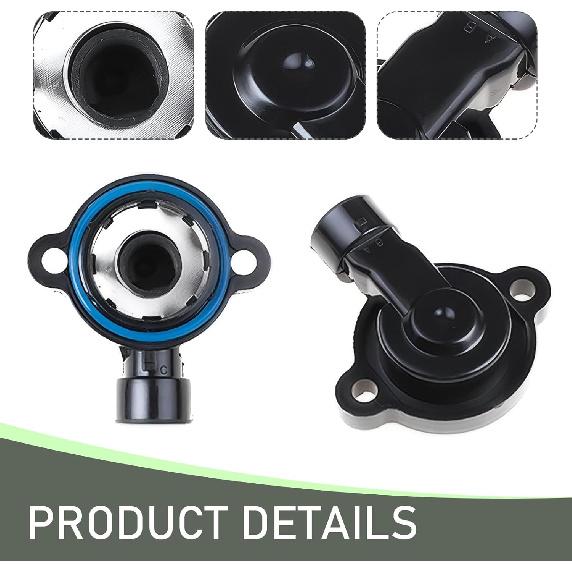 Pack-2 Car Idle Speed Control Valve Sensor + Throttle Position Sensor Kit, Standard Replacement 17113625 17113598, Compatible with GM Buick Cadillac