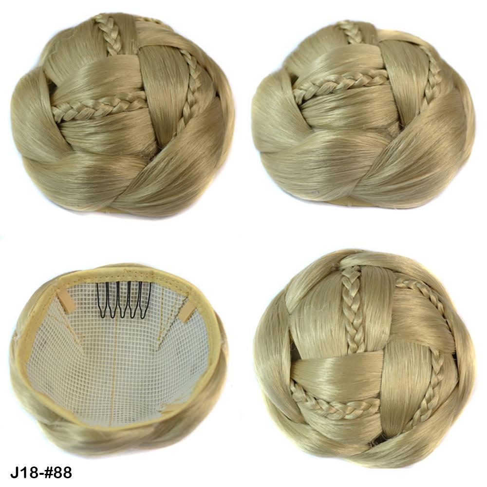 

Шиньон для волос, пучок для волос, накладка для пучка, светлый парик-пучок, прическа «пучок», бублик для волос, синтетические накладные пряди для женщин, нарядный, для повседневного использования
