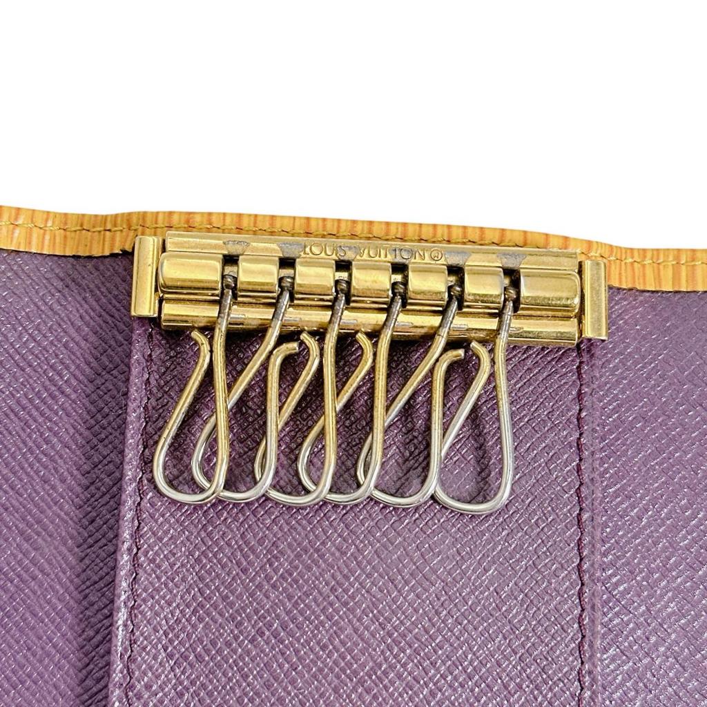 Louis Vuitton Epi Multicles6 Key Holder  Epi Leather Tassiri Yellow M63819 Used