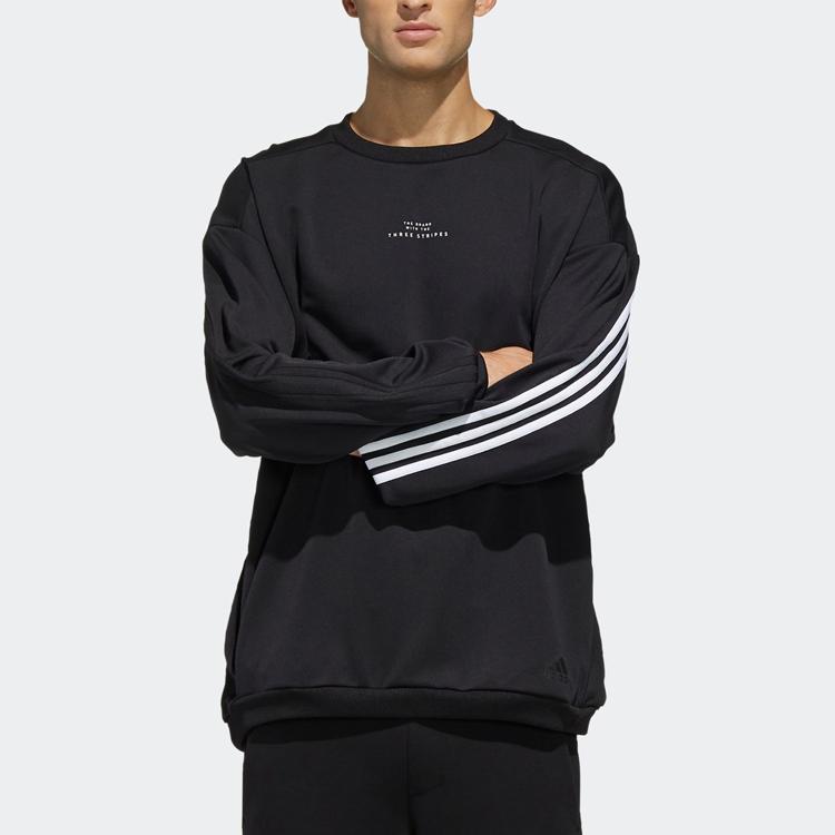 Adidas Running Sportswear Hoodie Men Tops Black FM5317