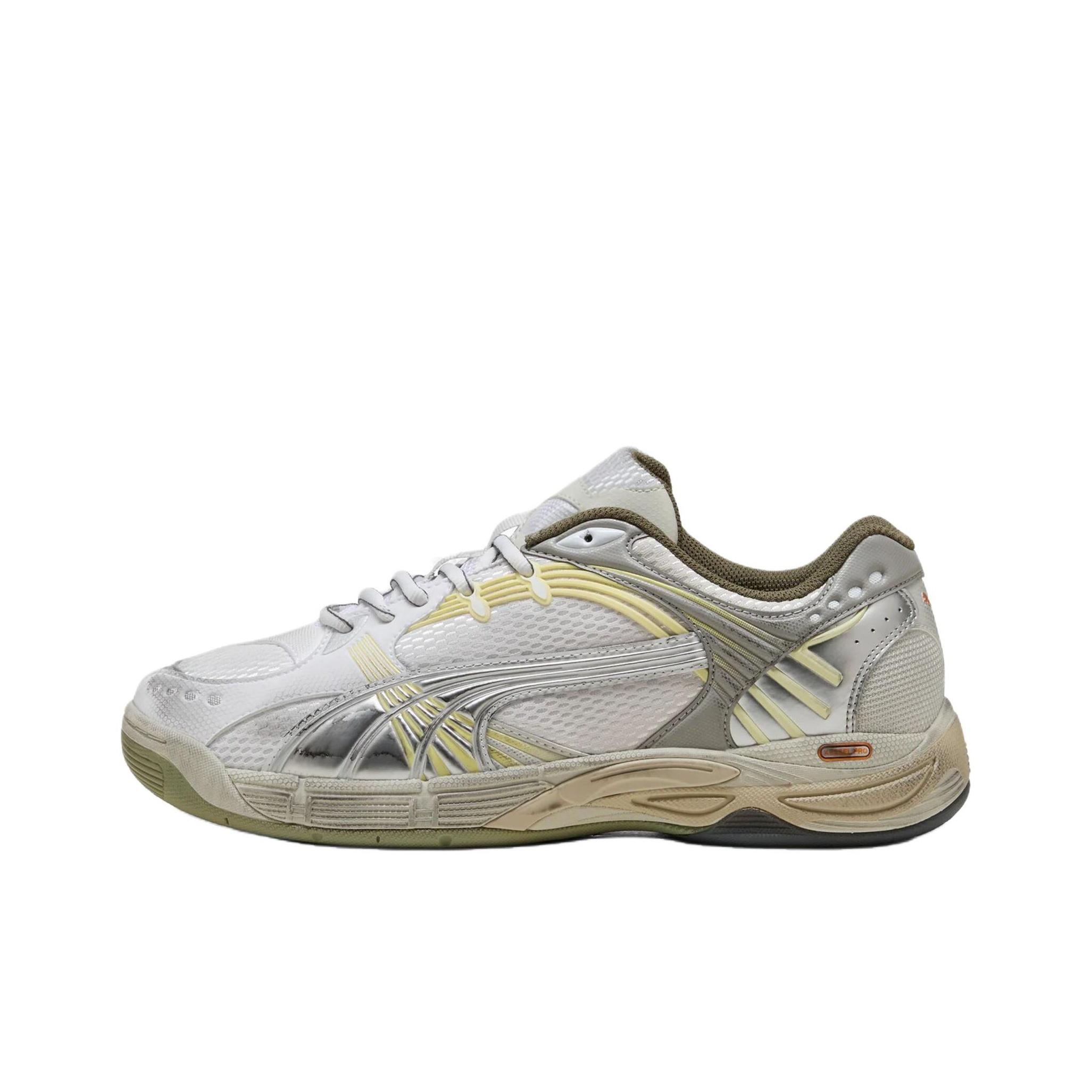 

Puma Unisex Kessel Pro Classic Basketball Sneakers White Blue 402964-02 EU 40