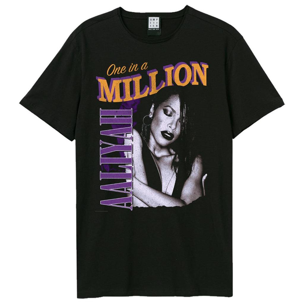 Amplified Unisex Adult One In A Million Aaliyah T-Shirt