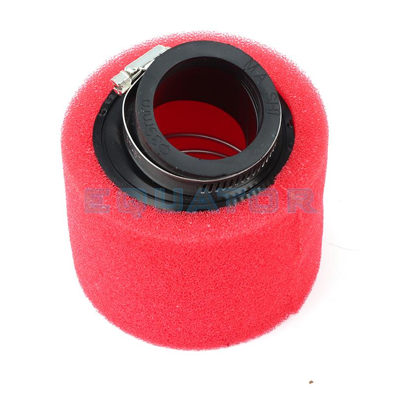 Motorcycle Dirt Pit Parts 35mm 38mm 42mm 45mm 48mm 50mm Sponge Foam Air Filter Racing For ATV Scooter FMX PIt Bike Dhz Pit Pro