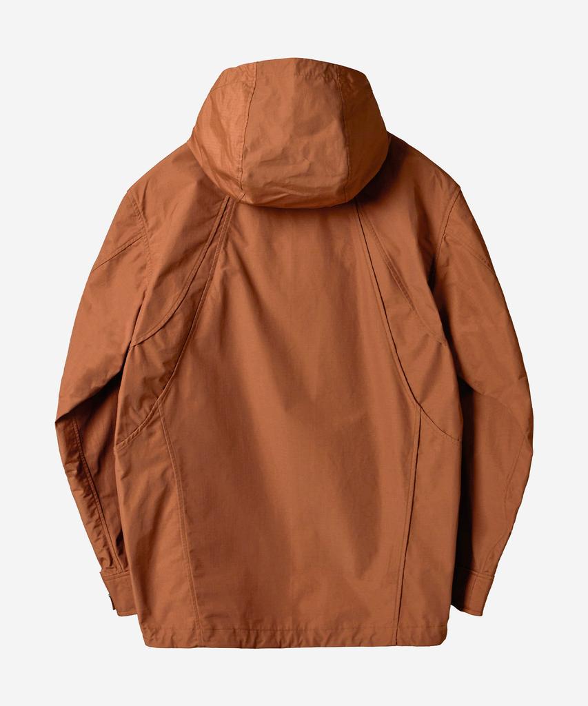 Kalapatthar Nylon Rib Flash Line Jacket - Brick