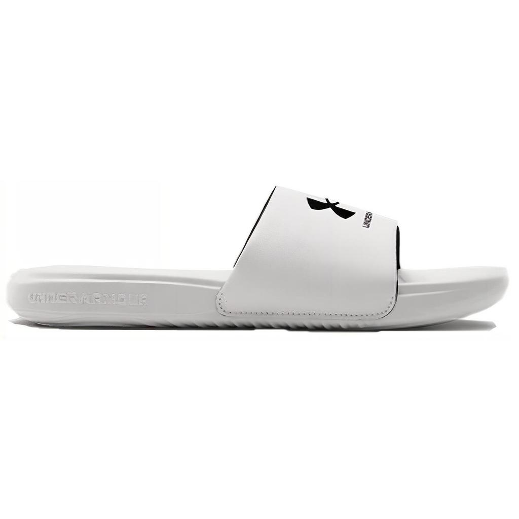 Under Armour Ansa Fixed Slide 'White Black' 3023761-103