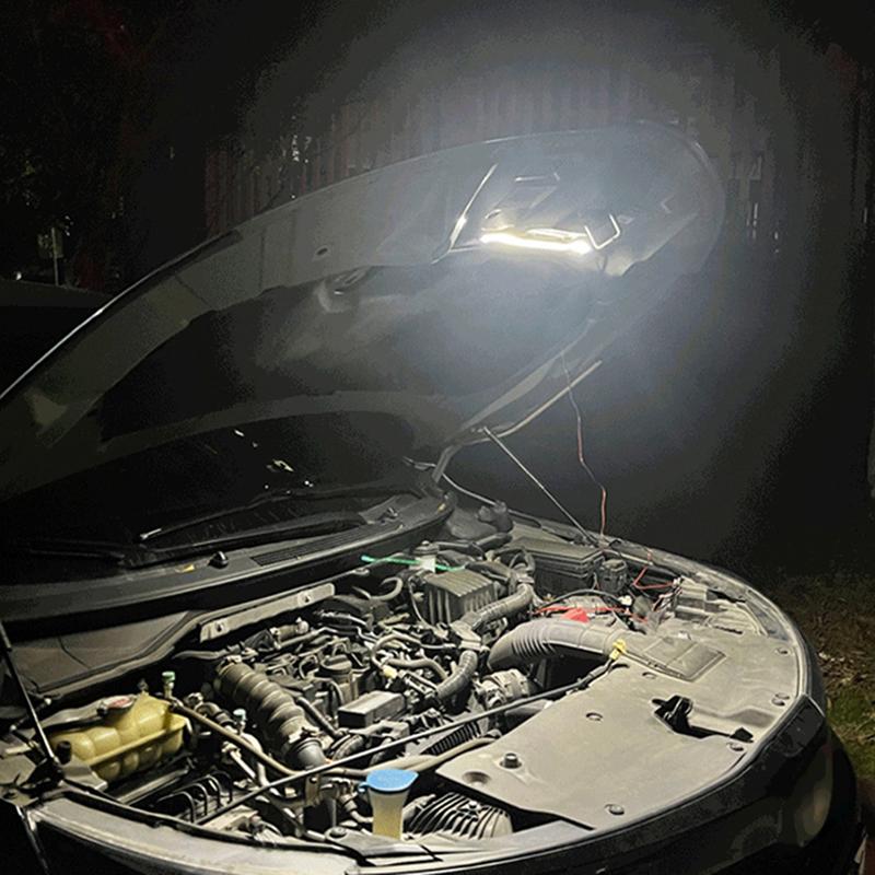 White Under Hood LED Light Kit With Automatic On/off -Universal Fits Any Vehic Car LED Lights Automatic Switch Ties Strips