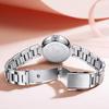 OLEVS Quartz Stainless White Women's Watch, Cute, Lightweight, Steel, Waterproof, Luminous, Gift,