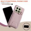 Crossbody Cards Solt Wallet Leather Case For Xiaomi Redmi Note 13 Pro Plus 12 14T 14C 13T 13C POCO X6 Mirror Ring Holder Cover