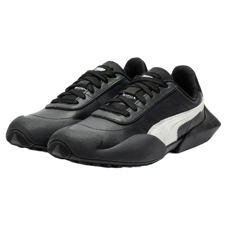 Puma Vaderon Pantofi Sport Low-Top Lifestyle din Piele Curată Unisex adidași Negru 394615-01