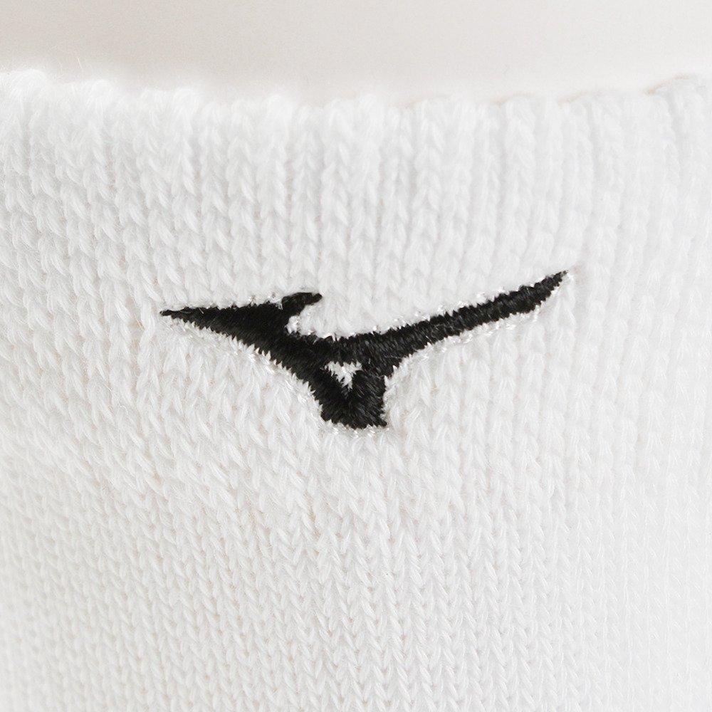 [Mizuno] Volleyball Wear Short Socks Club Practice Junior V2MX8001 White x Black Japan 21-23 (Equivalent to Japanese Size S)