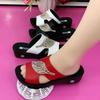 Slippers Women's Summer Wear Flat Non-slip Middle-aged Mother Shoes Wedge Heel Fashion Cool Slippers Women's Sandals Summer