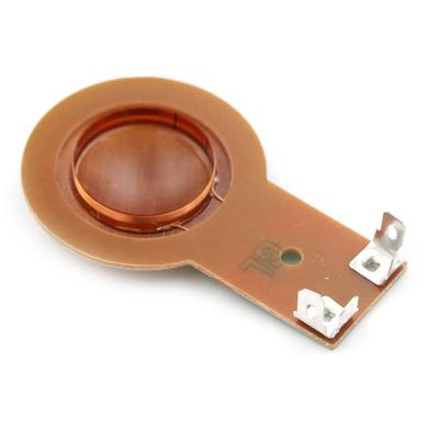 Pieza de reparación de bobina móvil de tweeter con cabezal de accionamiento de película de agudos de resina de 25,5 mm para agudos de bocina