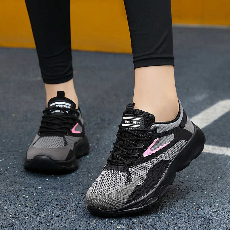 Fashion Thin Heel High Platform Shoes Women Sneakers Woven Joggings Women Luxury Sports Women's Shoes Vietnam Brands Baskette