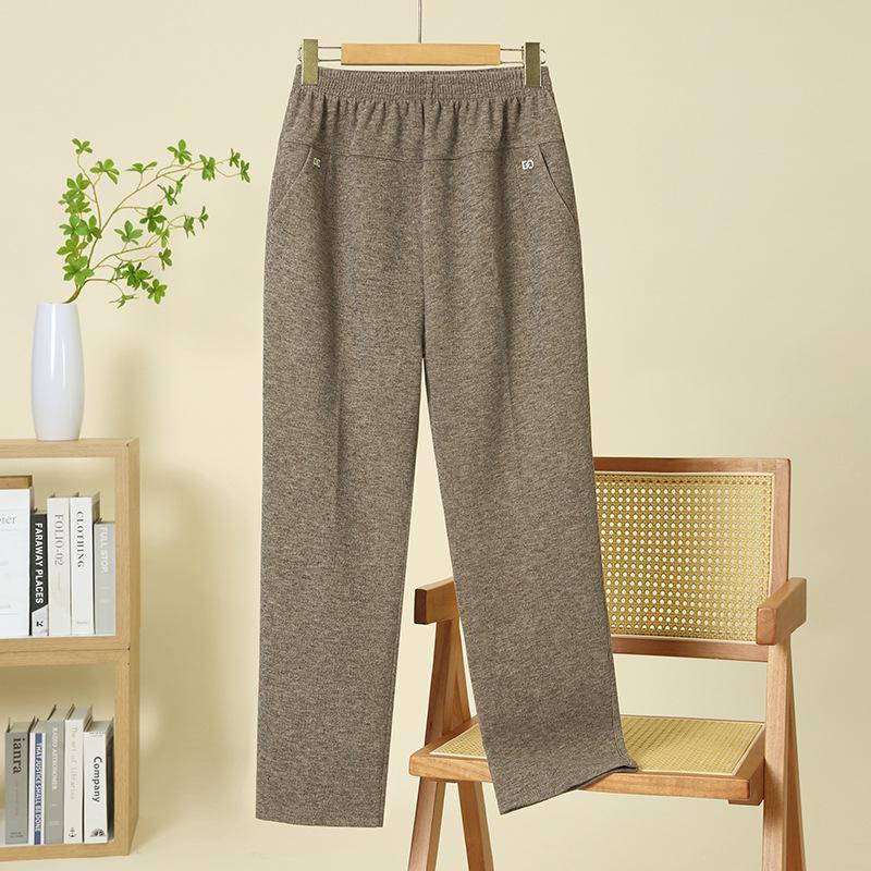 

Осінньо-зимові вільні теплі штани з вельвету для жінок середнього та похилого віку 6XL for 155-165 jin