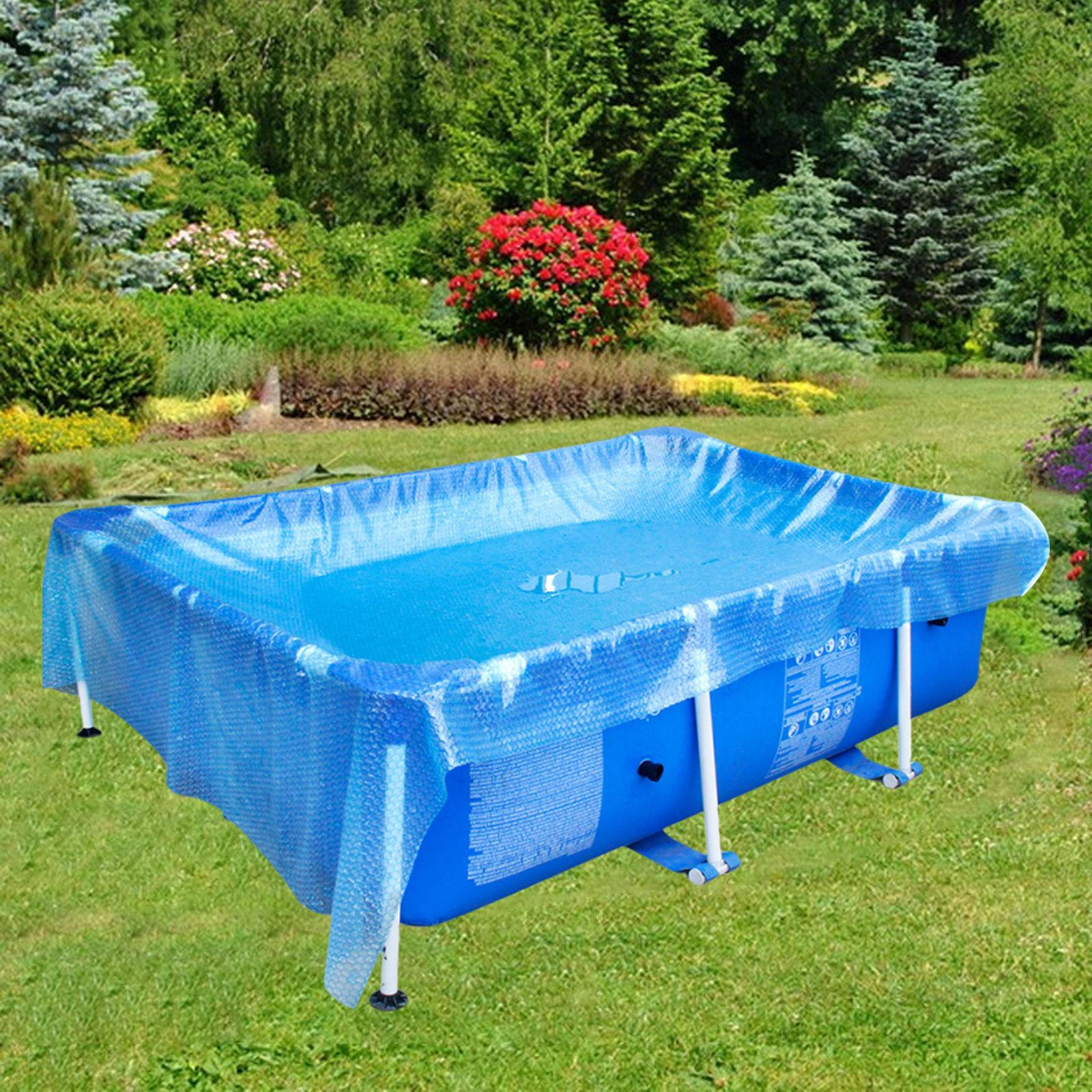 And Pool Cover, Dustproof Protection Made of PE, Foldable, Rectangular, for Outdoor Paddling Pools S