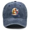 Angel Gift Print Snapback Baseball Cap, Trucker Hat Sunshade Fit Sun Visor Retro Adjustable Sun Hat