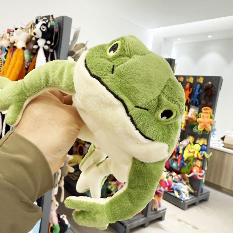 Kawaii Little Frog Voice Plush Toy Cartoon Cute Simulation Green Frog Plush Toy Sofa Pillow Ornament Holiday Gift